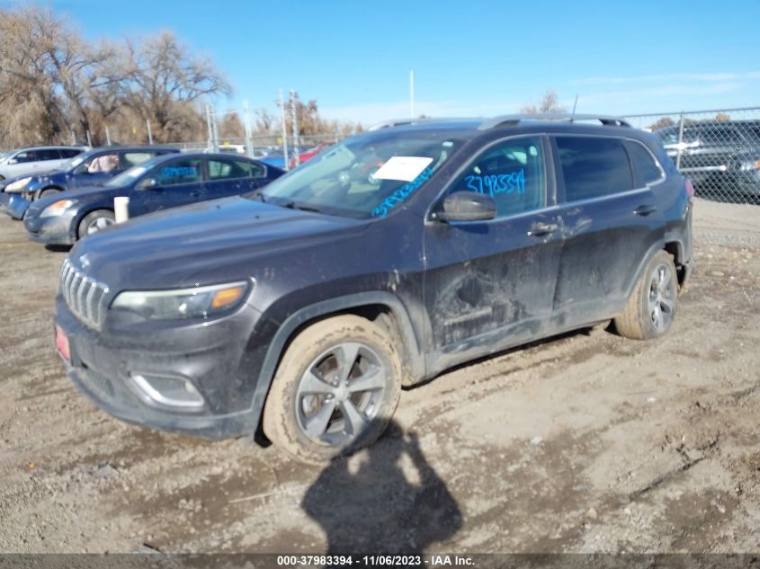 2019 JEEP CHEROKEE LIMITED - 1C4PJMDNXKD191656