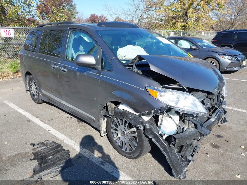 2018 TOYOTA SIENNA XLE/XLE PREMIUM/LIMITED/L - 5TDYZ3DC3JS929662