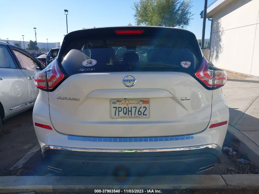 2015 NISSAN MURANO S/SL/SV/PLATINUM - 5N1AZ2MG6FN277725