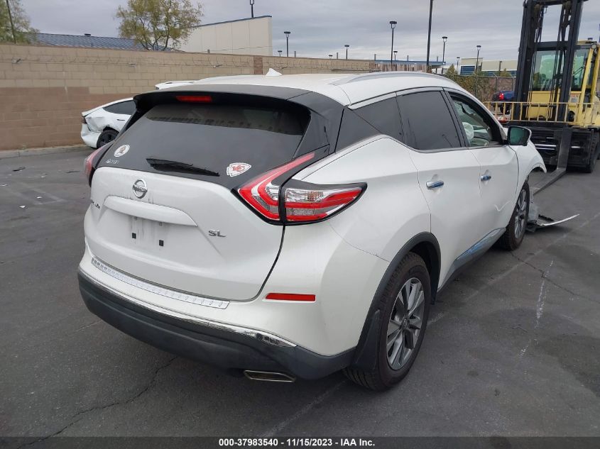 2015 NISSAN MURANO S/SL/SV/PLATINUM - 5N1AZ2MG6FN277725