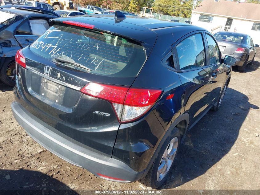 2019 HONDA HR-V LX - 3CZRU6H33KG714758