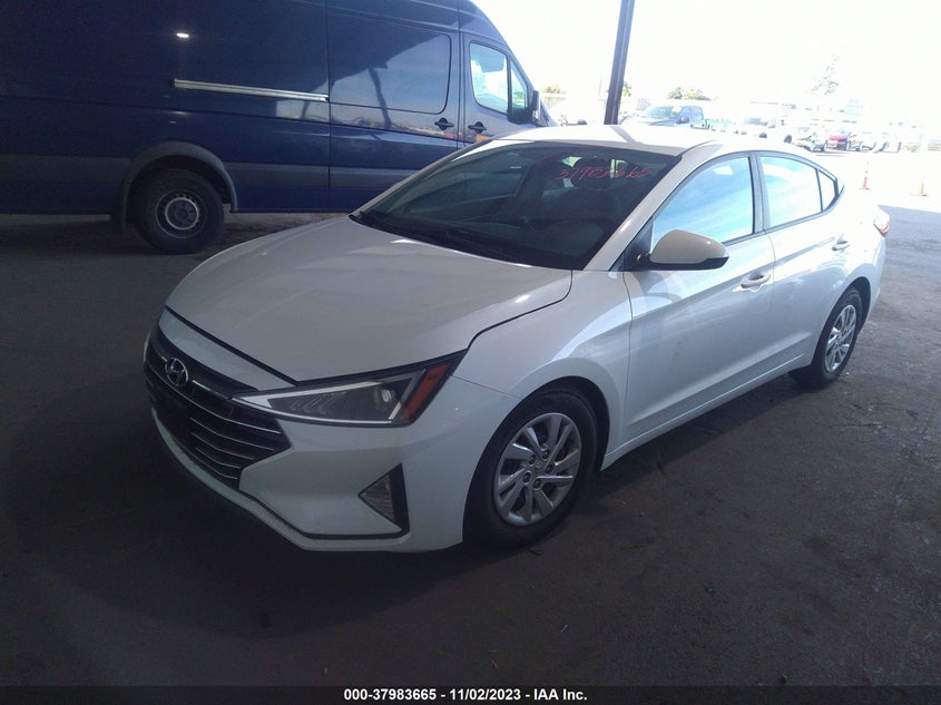 VIN 5NPD74LF9KH484633 2019 HYUNDAI ELANTRA SE