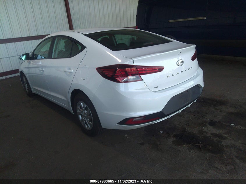 VIN 5NPD74LF9KH484633 2019 HYUNDAI ELANTRA SE