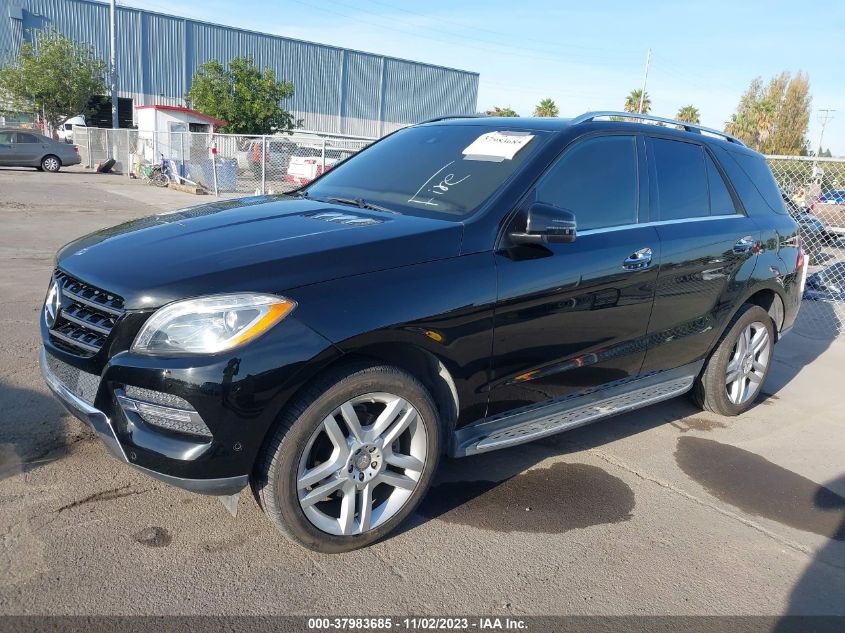 2014 MERCEDES-BENZ ML 350 4JGDA5HBXEA302250