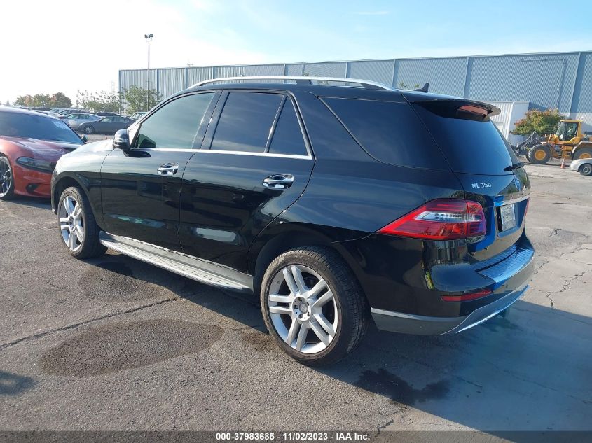 2014 MERCEDES-BENZ ML 350 4JGDA5HBXEA302250