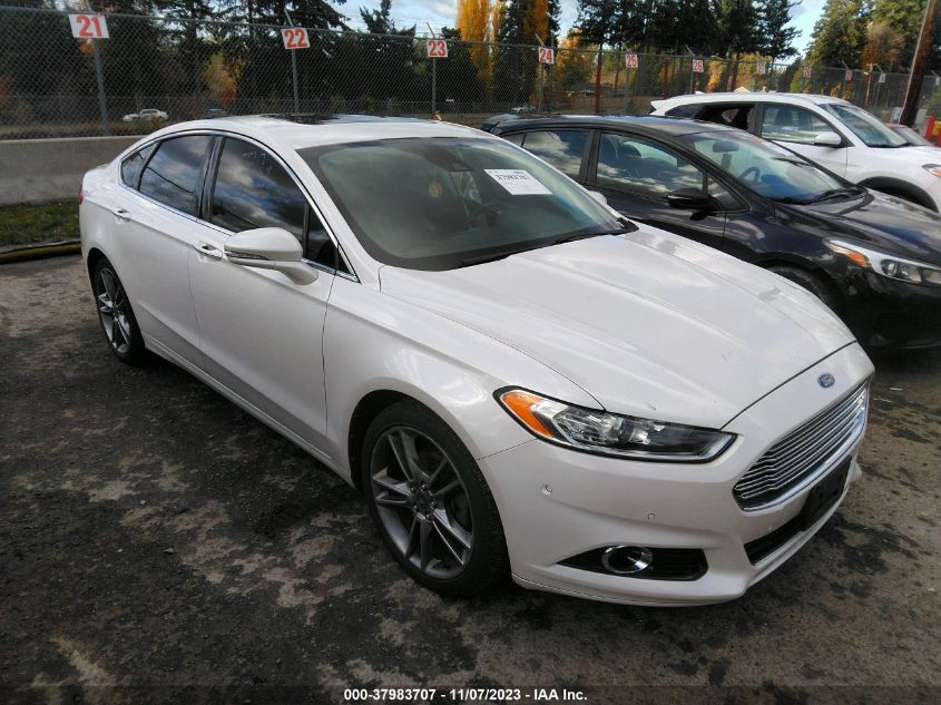 2013 FORD FUSION TITANIUM - 3FA6P0K97DR146277