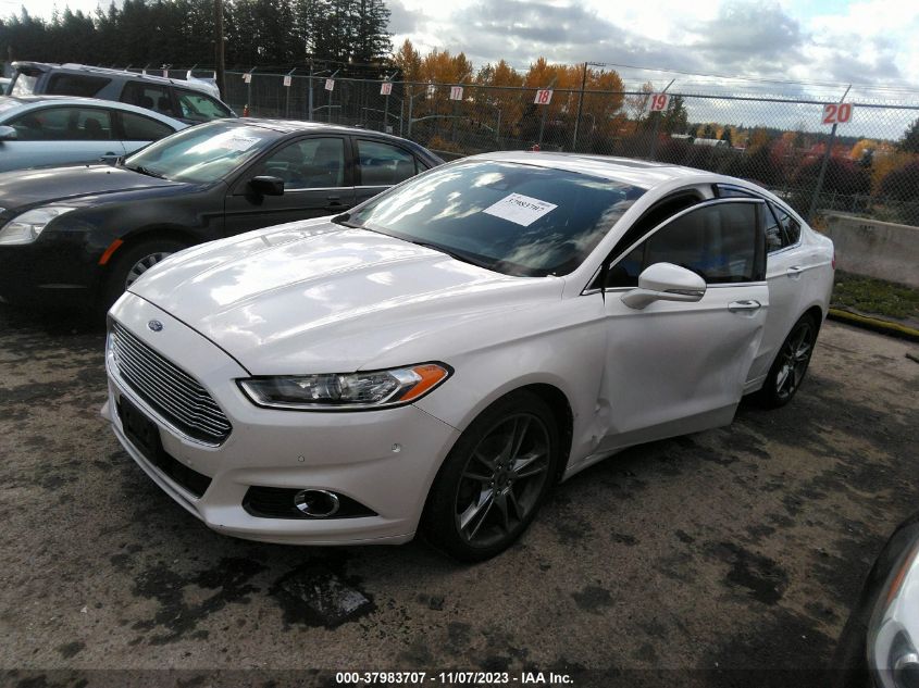 2013 FORD FUSION TITANIUM - 3FA6P0K97DR146277