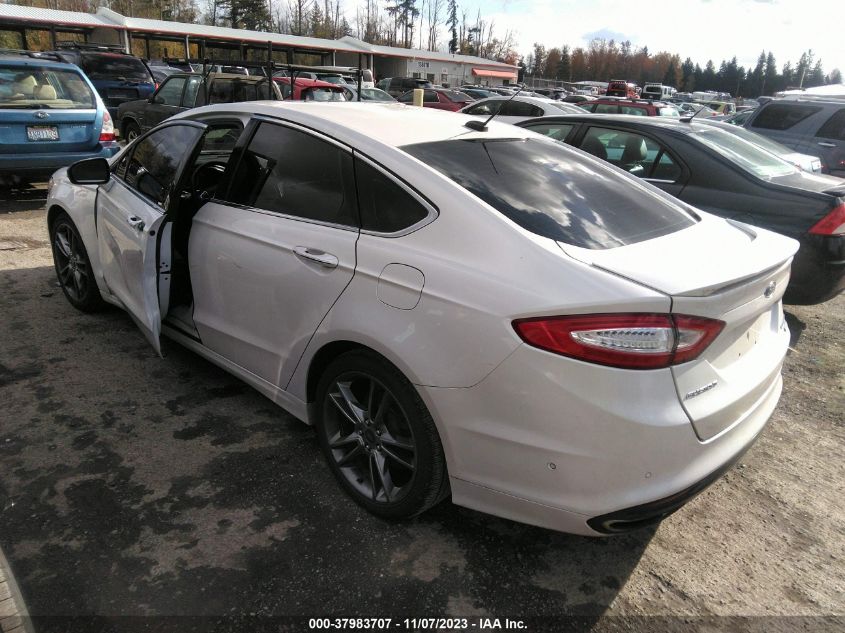 2013 FORD FUSION TITANIUM - 3FA6P0K97DR146277