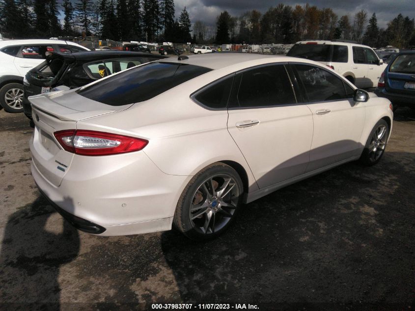 2013 FORD FUSION TITANIUM - 3FA6P0K97DR146277