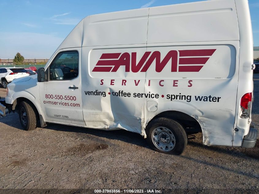 2013 NISSAN NV CARGO NV2500 HD SV V6 1N6BF0LY6DN107679
