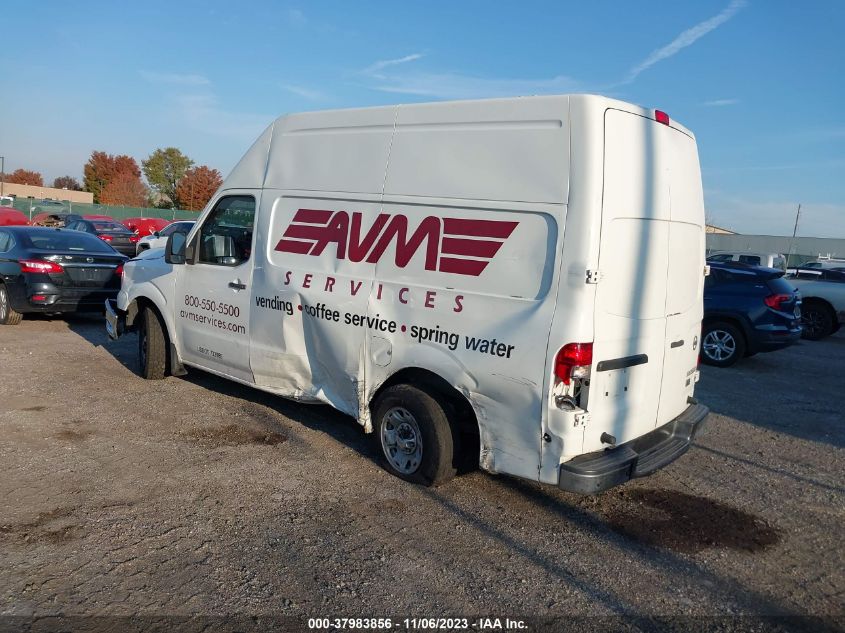 2013 NISSAN NV CARGO NV2500 HD SV V6 1N6BF0LY6DN107679