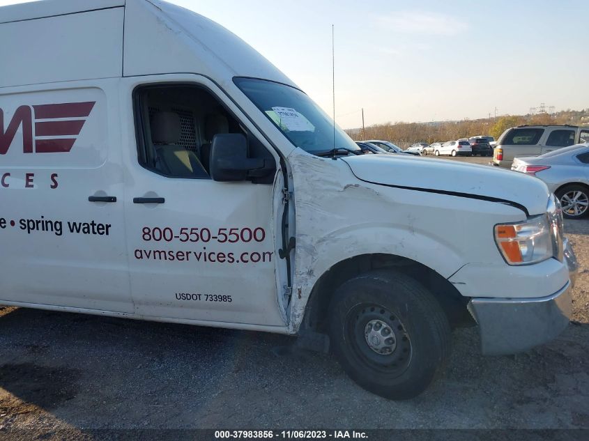 2013 NISSAN NV CARGO NV2500 HD SV V6 1N6BF0LY6DN107679
