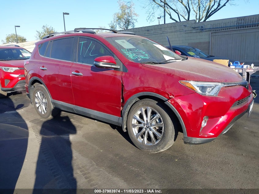 VIN 2T3YFREV9JW510905 2018 TOYOTA RAV4 LIMITED/PLATINUM