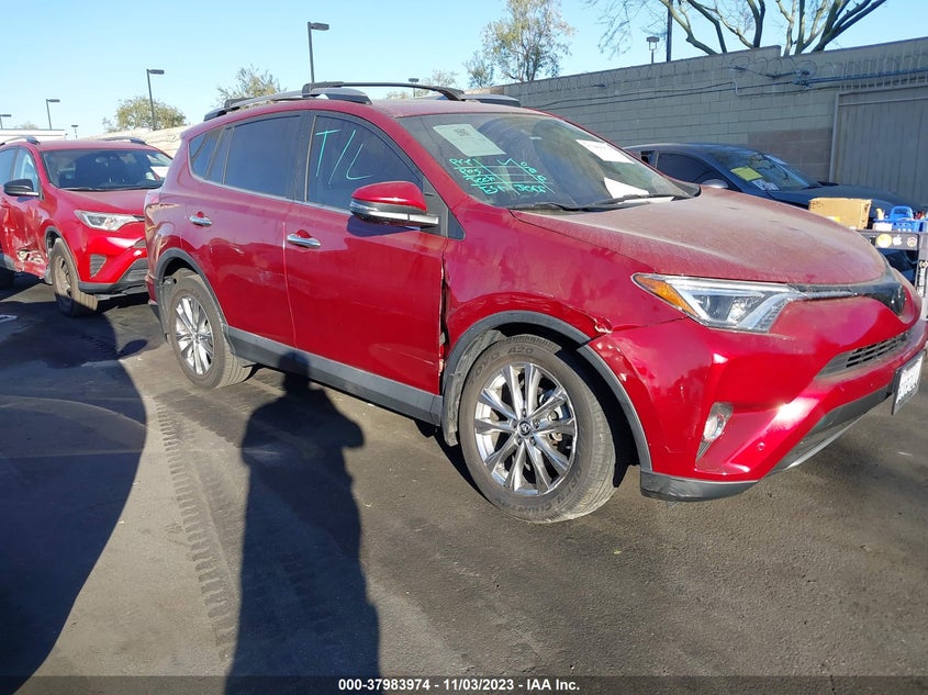 VIN 2T3YFREV9JW510905 2018 TOYOTA RAV4 LIMITED/PLATINUM