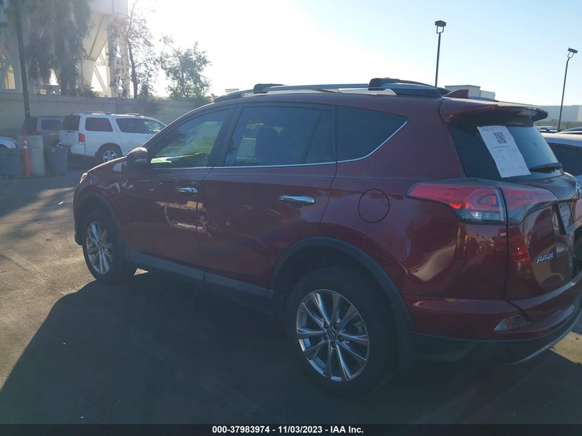 VIN 2T3YFREV9JW510905 2018 TOYOTA RAV4 LIMITED/PLATINUM