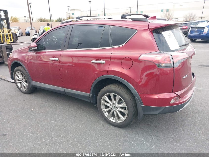 VIN 2T3YFREV9JW510905 2018 TOYOTA RAV4 LIMITED/PLATINUM