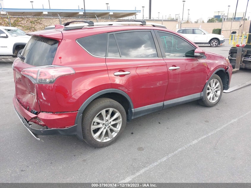 VIN 2T3YFREV9JW510905 2018 TOYOTA RAV4 LIMITED/PLATINUM