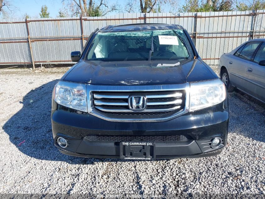 2014 HONDA PILOT EX-L - 5FNYF4H55EB014056