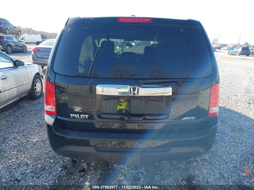 2014 HONDA PILOT EX-L - 5FNYF4H55EB014056