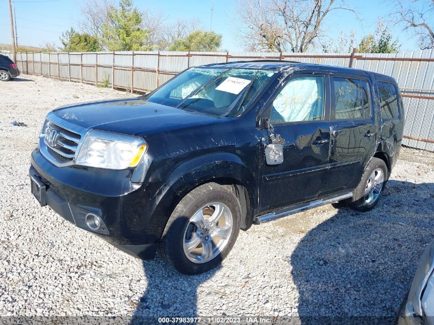 2014 HONDA PILOT EX-L - 5FNYF4H55EB014056