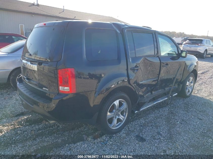2014 HONDA PILOT EX-L - 5FNYF4H55EB014056