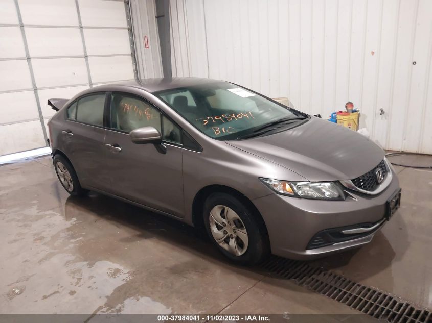 2014 HONDA CIVIC SEDAN LX - 19XFB2F51EE072570