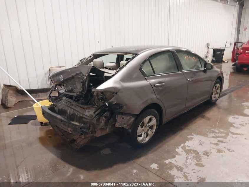 2014 HONDA CIVIC SEDAN LX - 19XFB2F51EE072570
