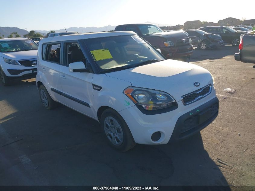 2013 KIA SOUL BASE - KNDJT2A51D7507021