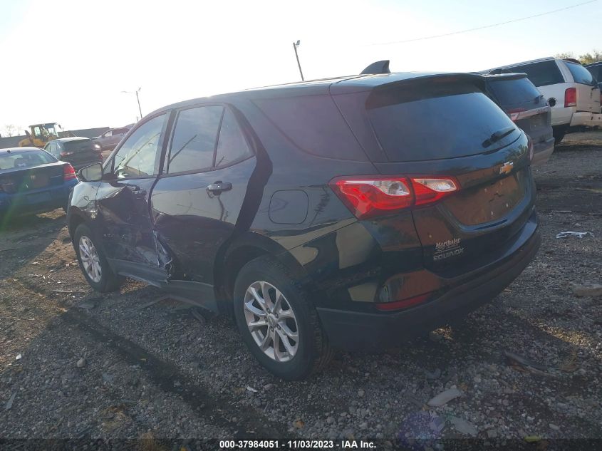 2019 CHEVROLET EQUINOX LS - 3GNAXSEV6KL185717