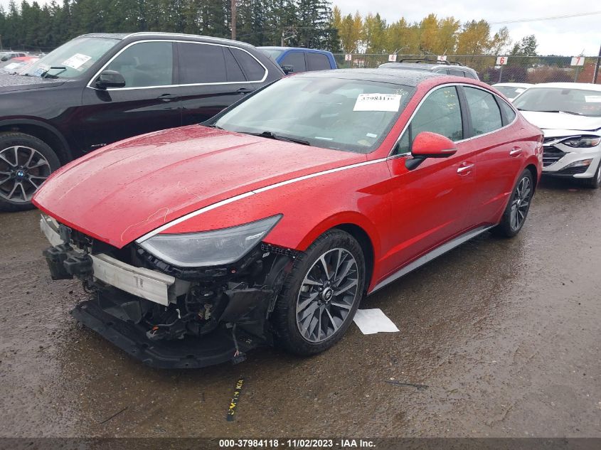 2022 HYUNDAI SONATA LIMITED - KMHL34J29NA168244
