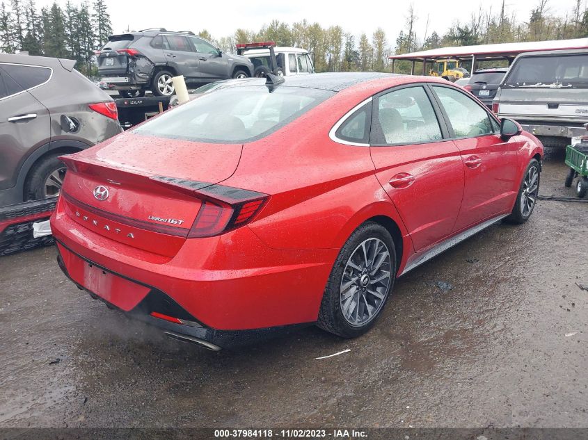 2022 HYUNDAI SONATA LIMITED - KMHL34J29NA168244
