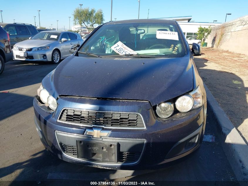2015 CHEVROLET SONIC LT - 1G1JC5SG3F4126186