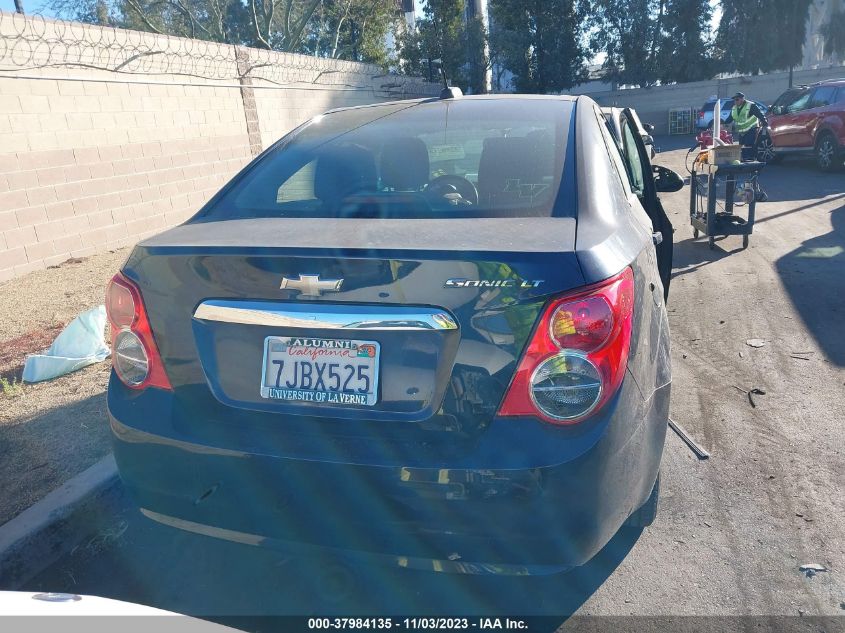 2015 CHEVROLET SONIC LT - 1G1JC5SG3F4126186