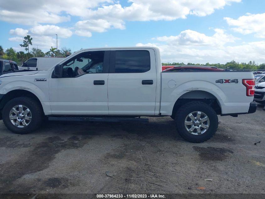 2018 FORD F-150 XL/XLT - 1FTEW1EB3JFE78948