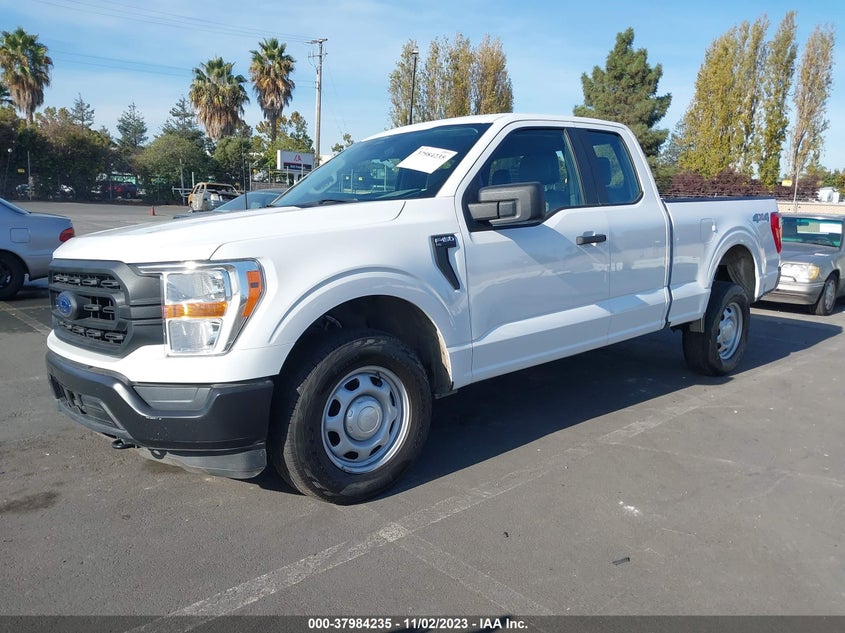 VIN 1FTEX1EP6NKE13419 2022 FORD F-150 XL/XLT/LARIAT