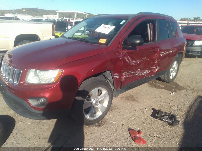 2013 JEEP COMPASS LATITUDE - 1C4NJCEB6DD102593