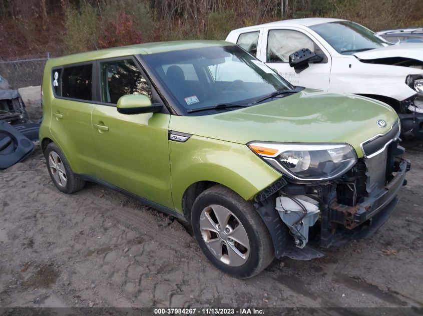 2015 KIA SOUL BASE - KNDJN2A20F7752377