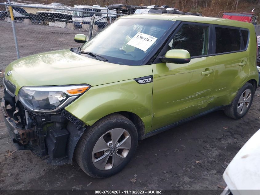 2015 KIA SOUL BASE - KNDJN2A20F7752377