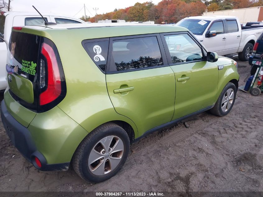 2015 KIA SOUL BASE - KNDJN2A20F7752377