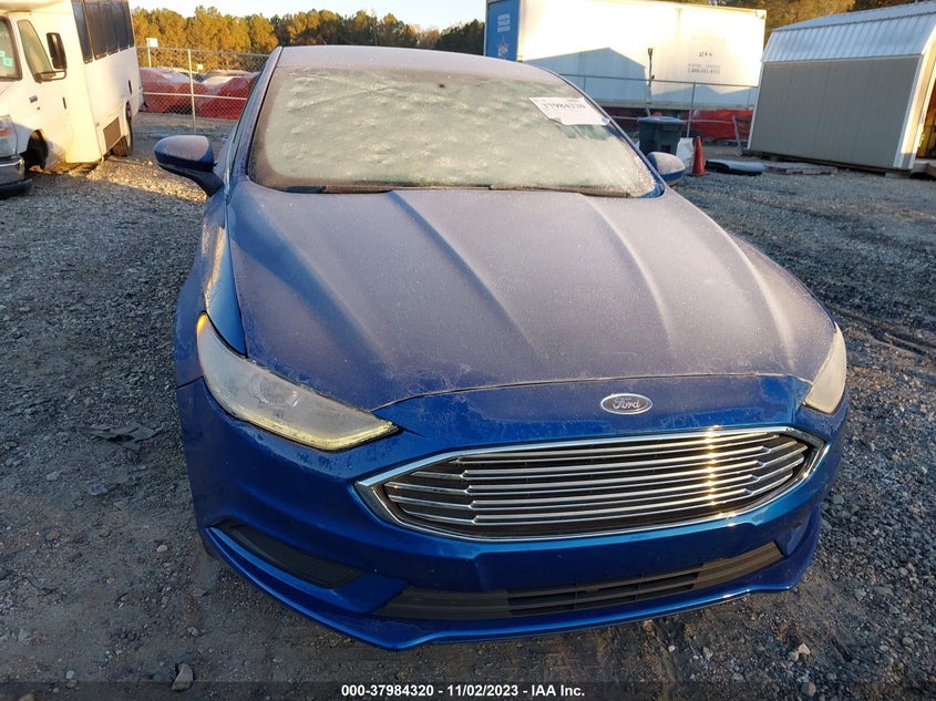 VIN 3FA6P0LU1JR128470 2018 FORD FUSION HYBRID SE