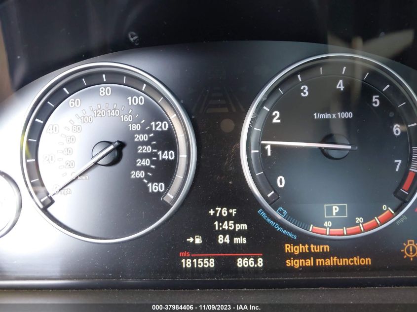 2013 BMW 528I WBAXG5C55DDY34887