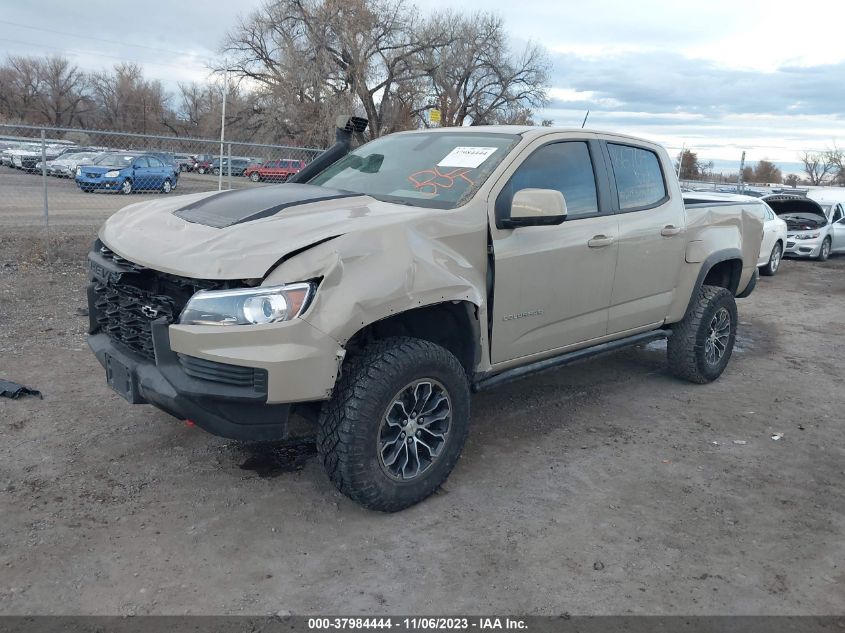2022 CHEVROLET COLORADO ZR2 - 1GCGTEEN1N1166567