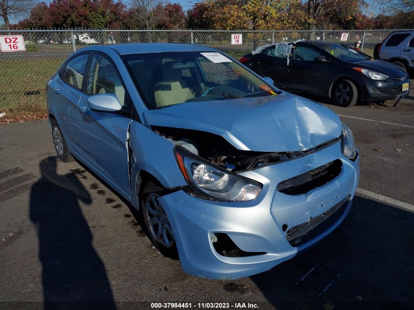 2013 HYUNDAI ACCENT GLS/GS - KMHCT4AE5DU286928