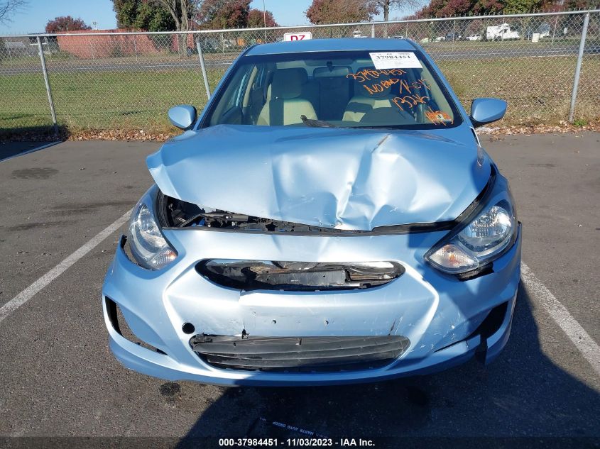 2013 HYUNDAI ACCENT GLS/GS - KMHCT4AE5DU286928