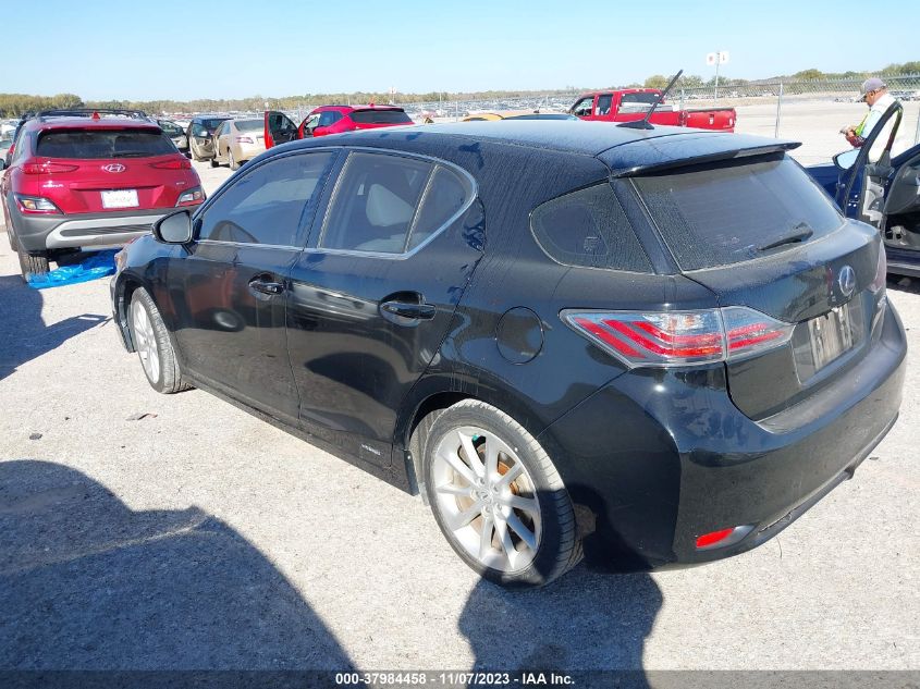 2013 LEXUS CT 200H - JTHKD5B81D2167392