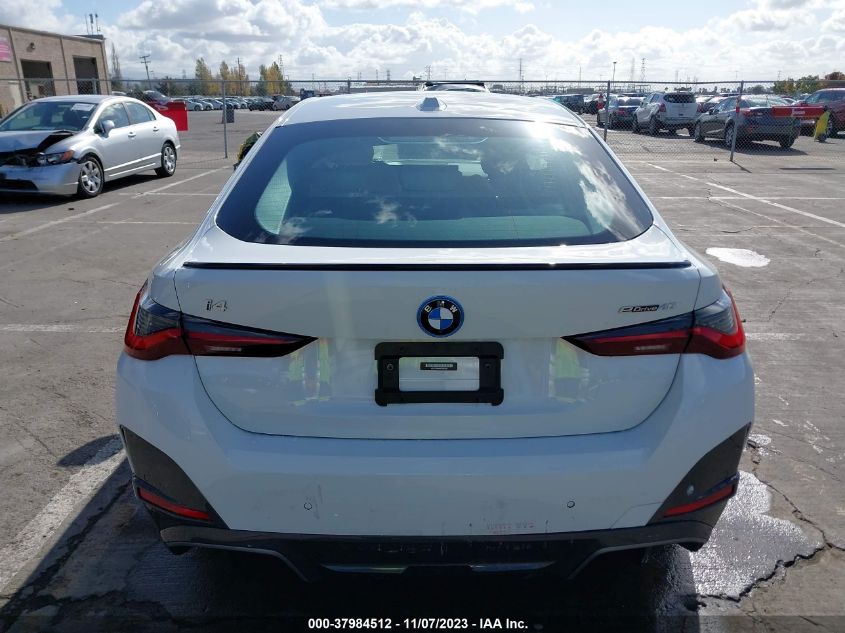 2023 BMW I4 EDRIVE40 WBY73AW08PFN62690