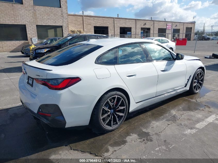 2023 BMW I4 EDRIVE40 WBY73AW08PFN62690