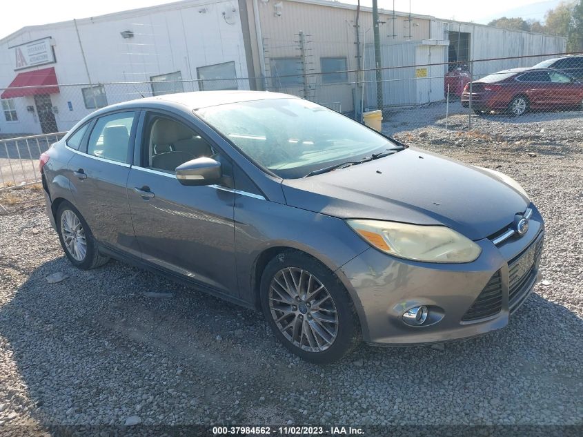 Lot #2539238151 2012 FORD FOCUS SEL salvage car