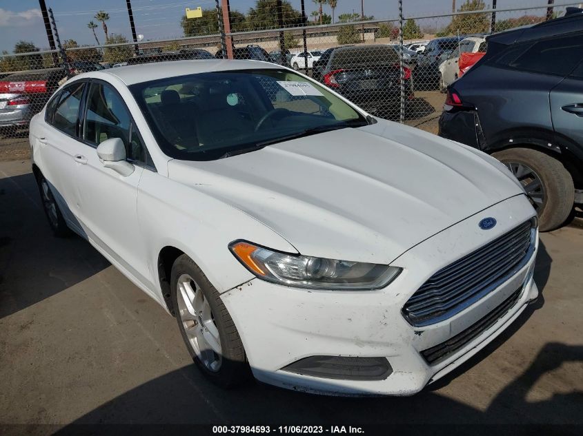 2016 FORD FUSION SE - 3FA6P0HD9GR333603