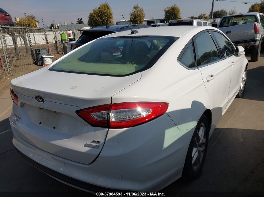 2016 FORD FUSION SE - 3FA6P0HD9GR333603